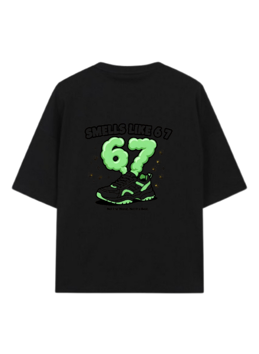 67 designs One Size t- shirt Black Back 9