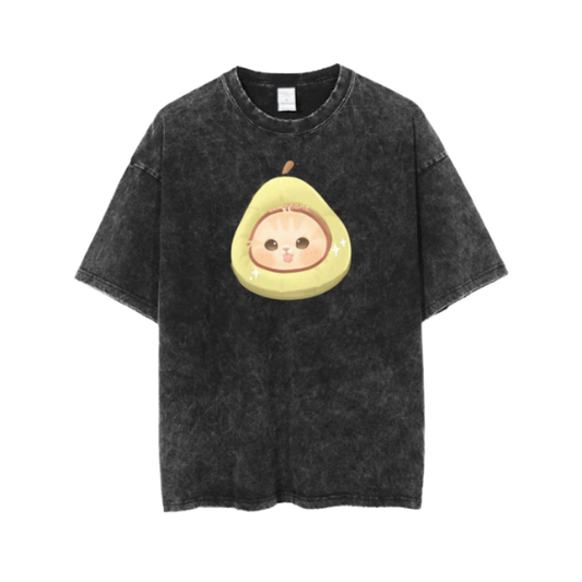 cat One Size t- shirt  Washed 9