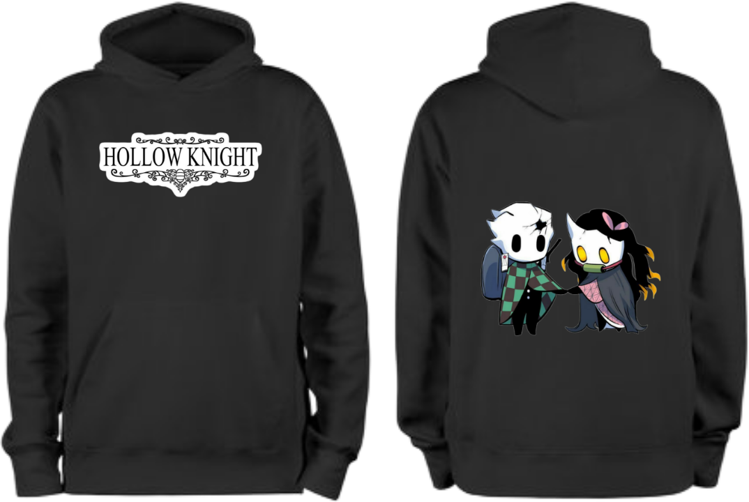 Hollow Knight One Size hoodie Black Back 9