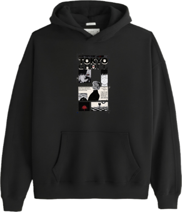 Tokyo Ghoul One Size hoodie Black 9