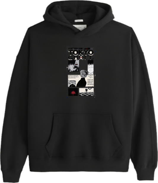 Tokyo Ghoul One Size hoodie Black 9