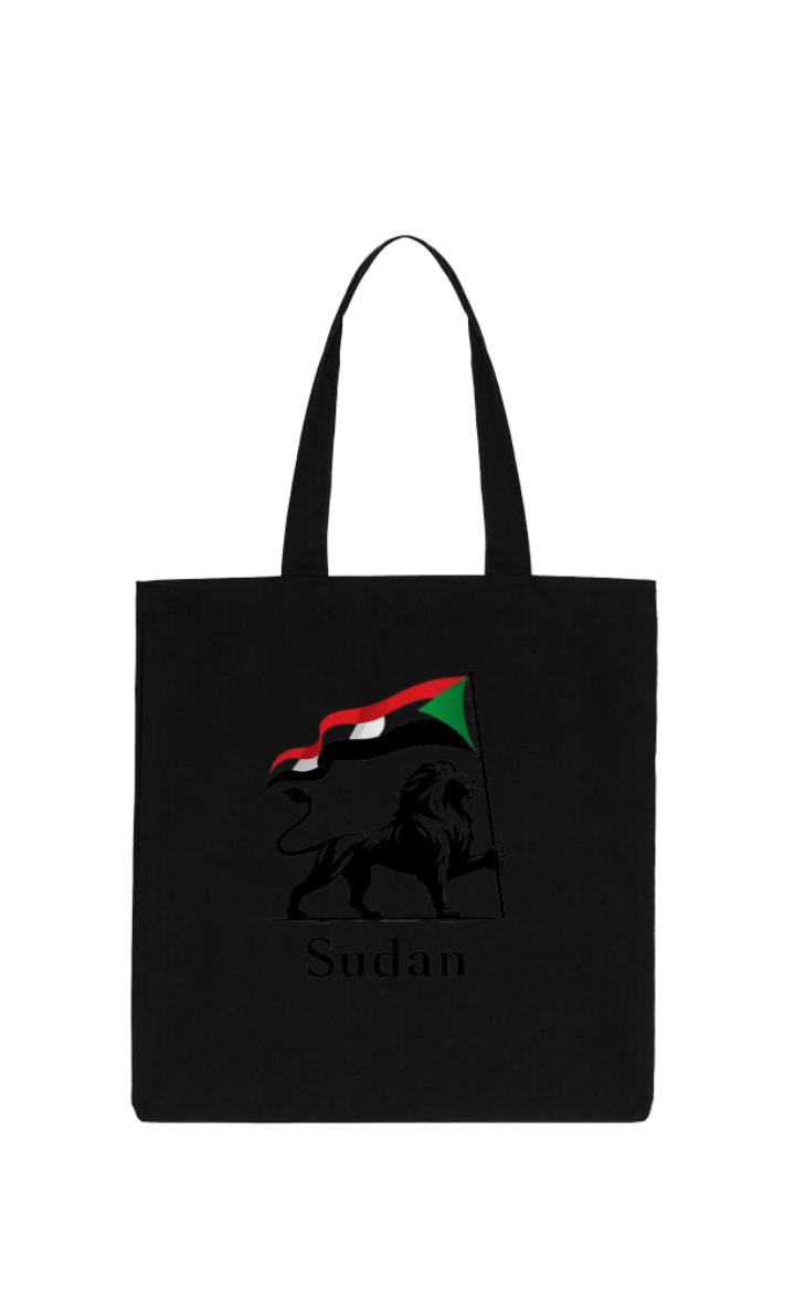Sudan tote bag Black 9