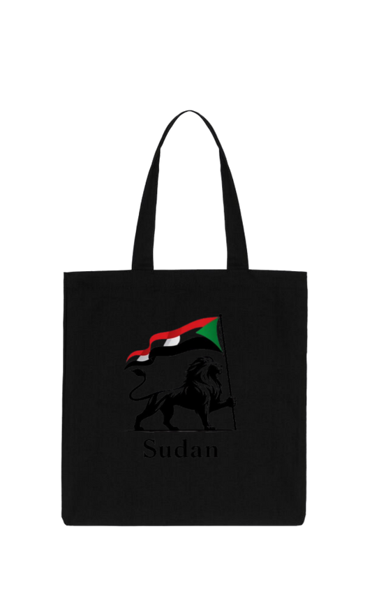 Sudan tote bag Black 9