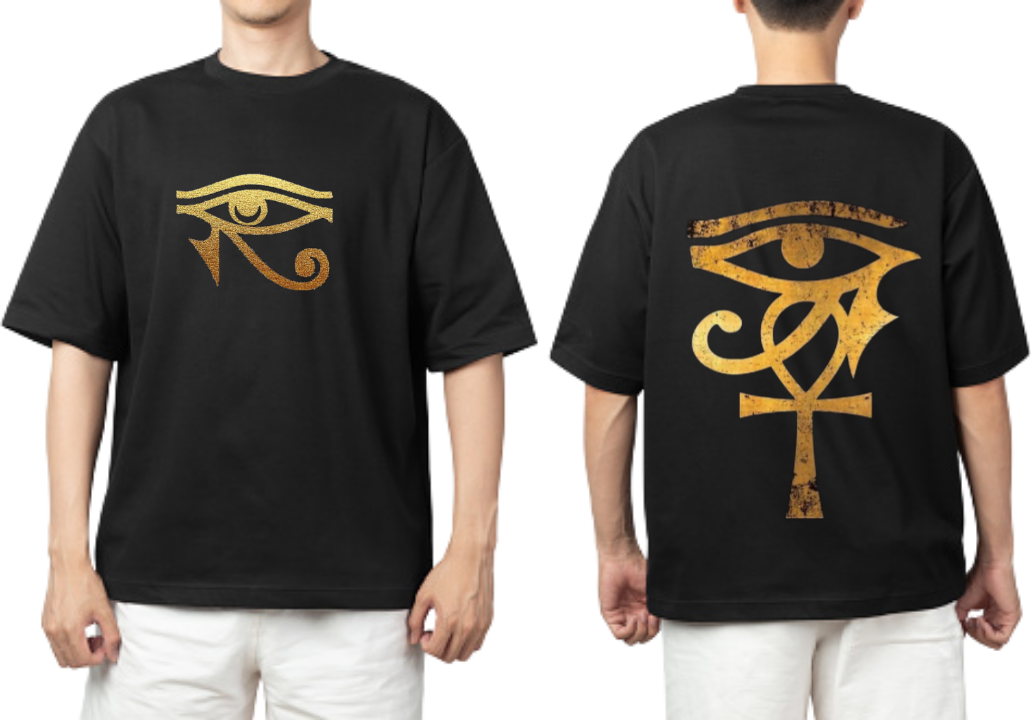 Egypt t- shirt One Size Black Back 9