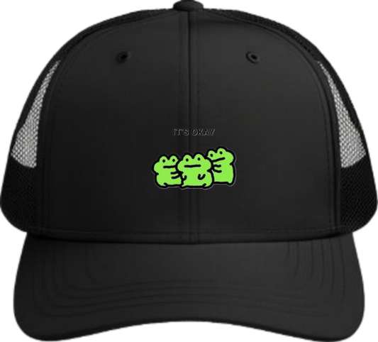 Frog Baseball cap Black 9