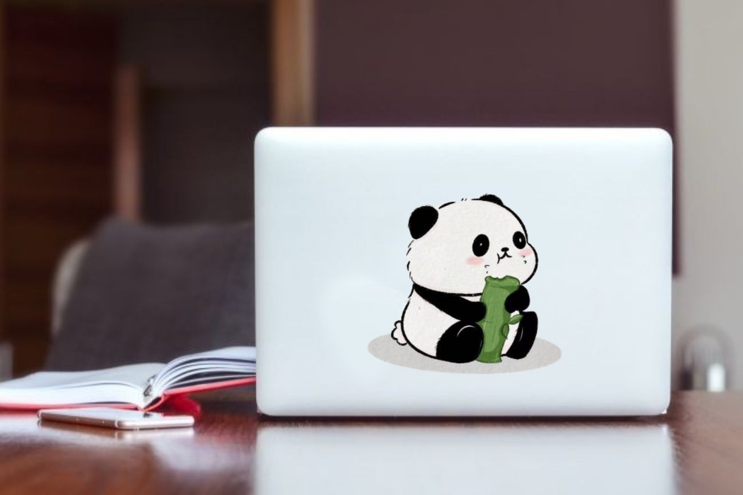 panda Laptop Sticker 9