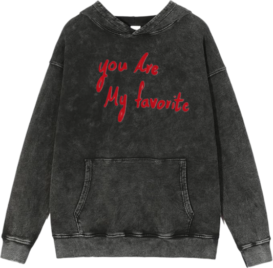 VaIentine coupIe Oversize  Hoodie Washed gray 9