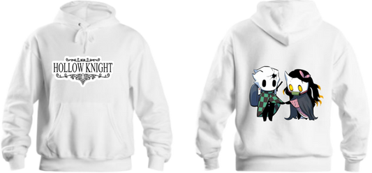 Hollow Knight One Size hoodie White Back 9
