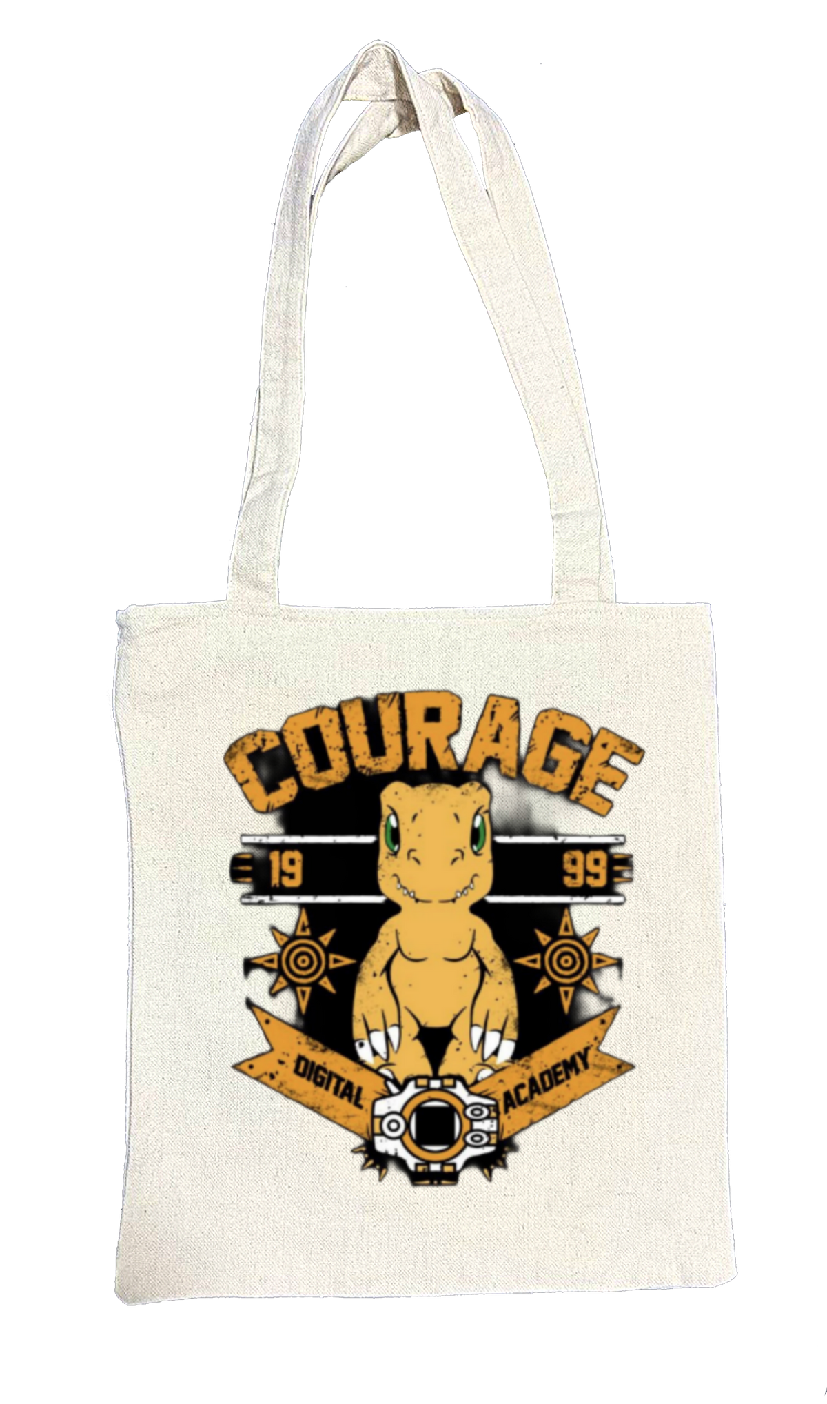 Digimon Adventure tote bag beige 9