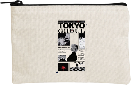 Tokyo ghoul wallet pencil case Beige 9