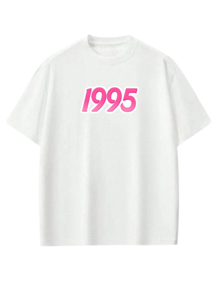 age t- shirt White 1995