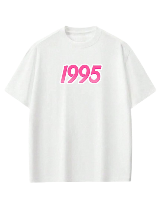 age t- shirt White 1995