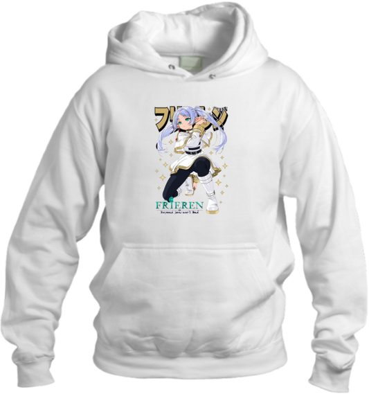 Frieren Beyond Journey's End One Size hoodie White 9