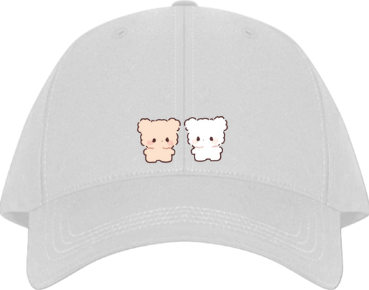 bear Baseball cap White  9