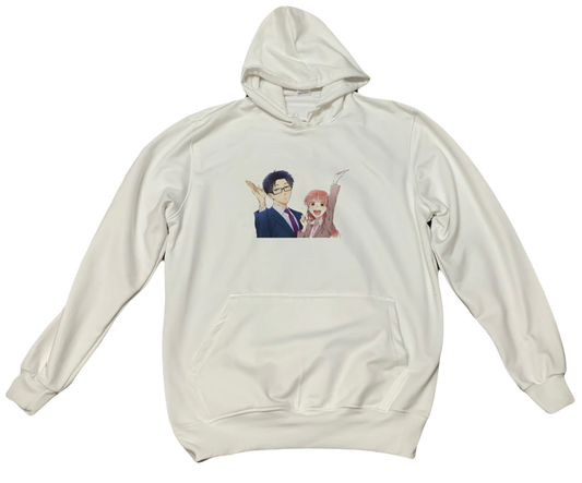 Horimiya One Size hoodie White 9
