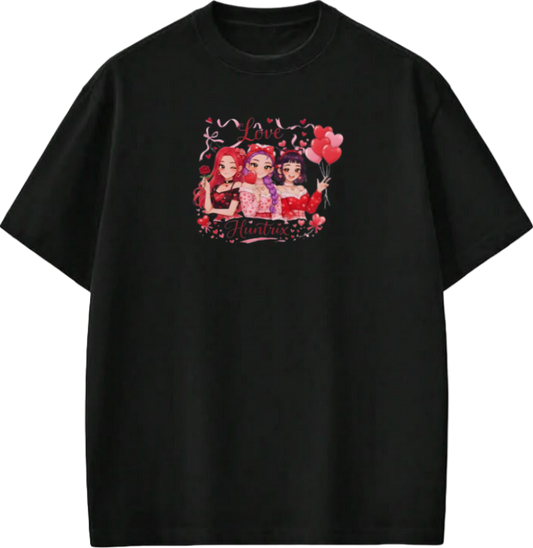 Hunterix kpop  t- shirt Black 9
