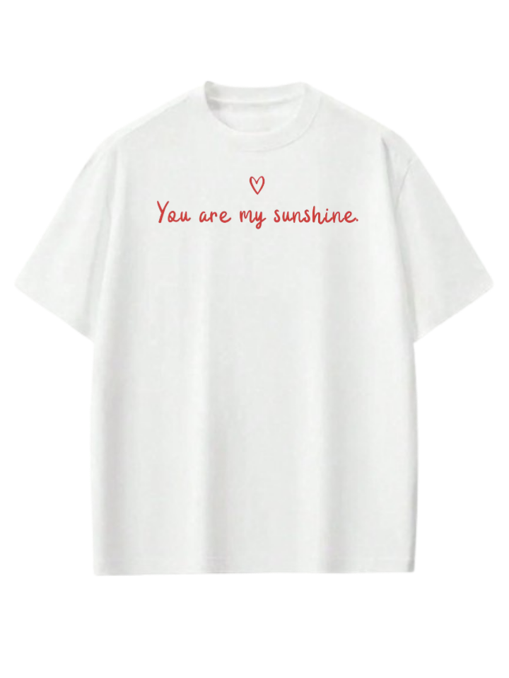 VaIentine coupIe t- shirt White 9
