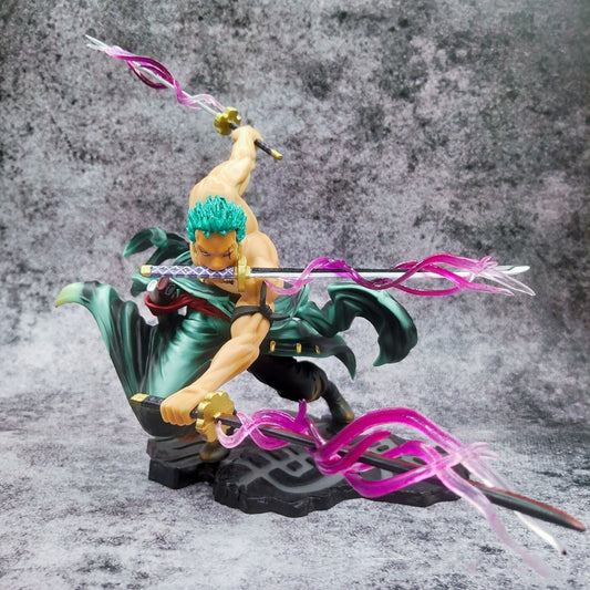 New 20cm One Piece Anime Figure GK Roronoa Zoro PVC Action Figure Collection Model Doll Toy Gift Decoration
