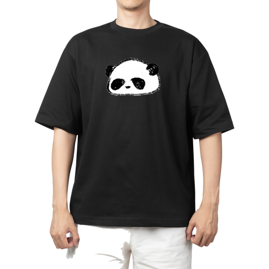 PANDA One Size t- shirt Black 36