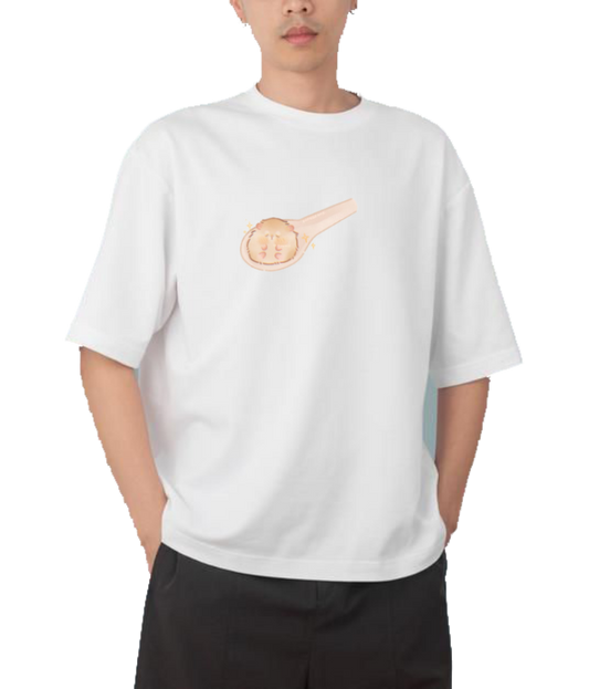 hamster One Size t- shirt White 2