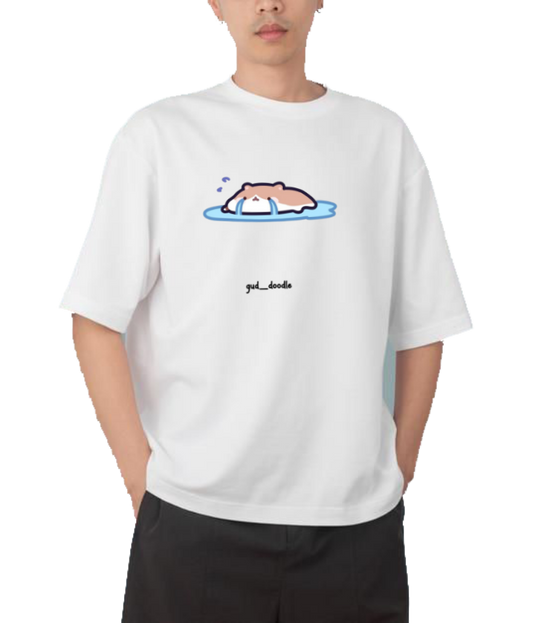 hamster One Size t- shirt White 5