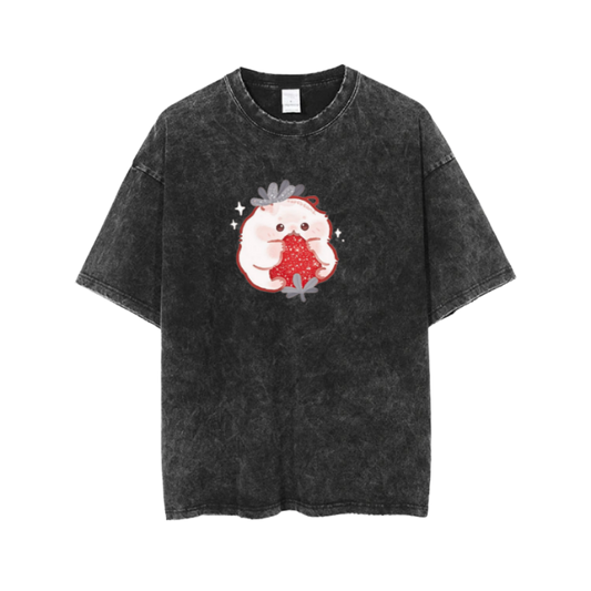 hamster One Size t- shirt Washed 1
