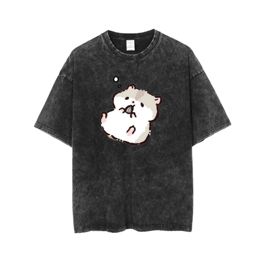 hamster One Size t- shirt Washed 4
