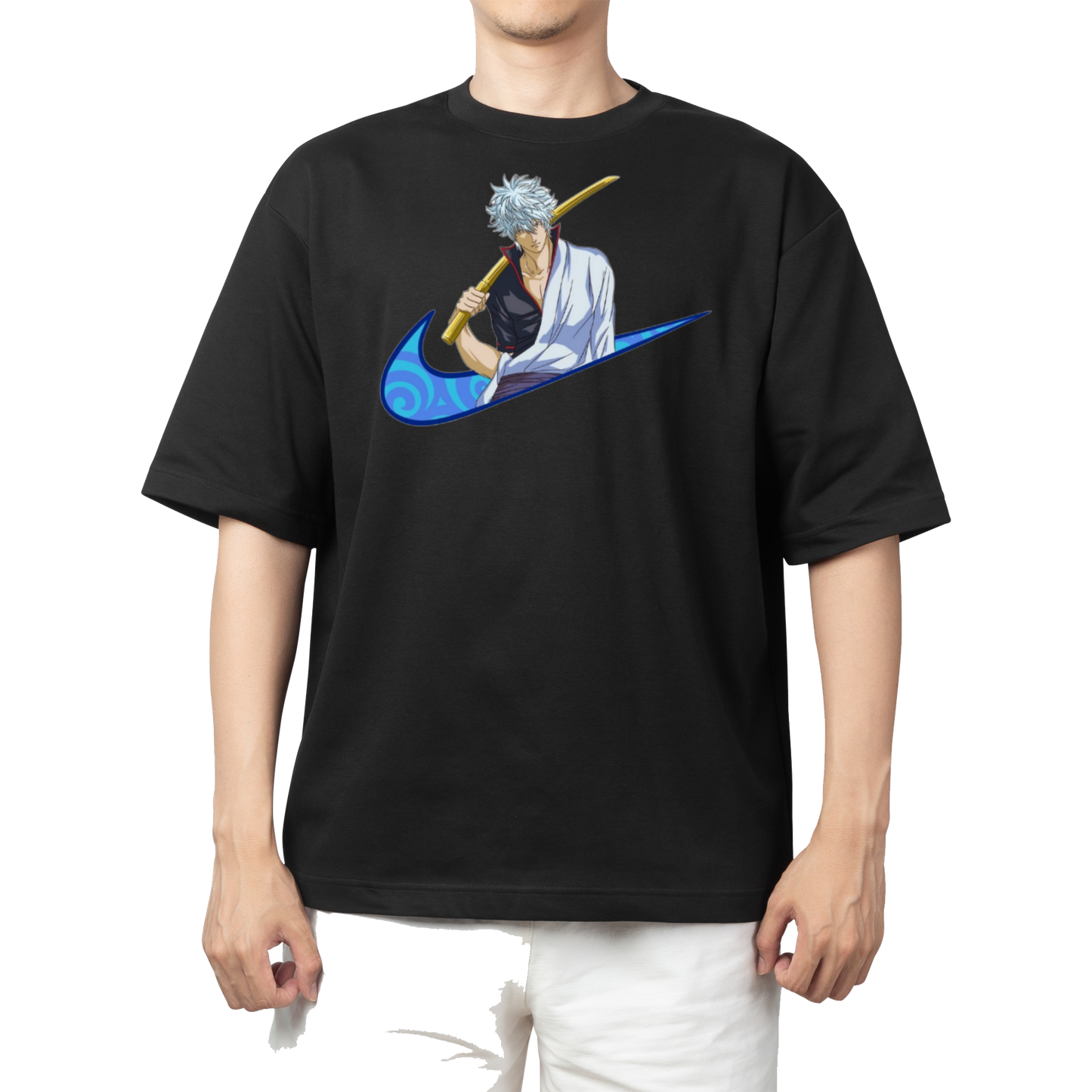 Sakata Gintoki t- shirt One Size Black 1