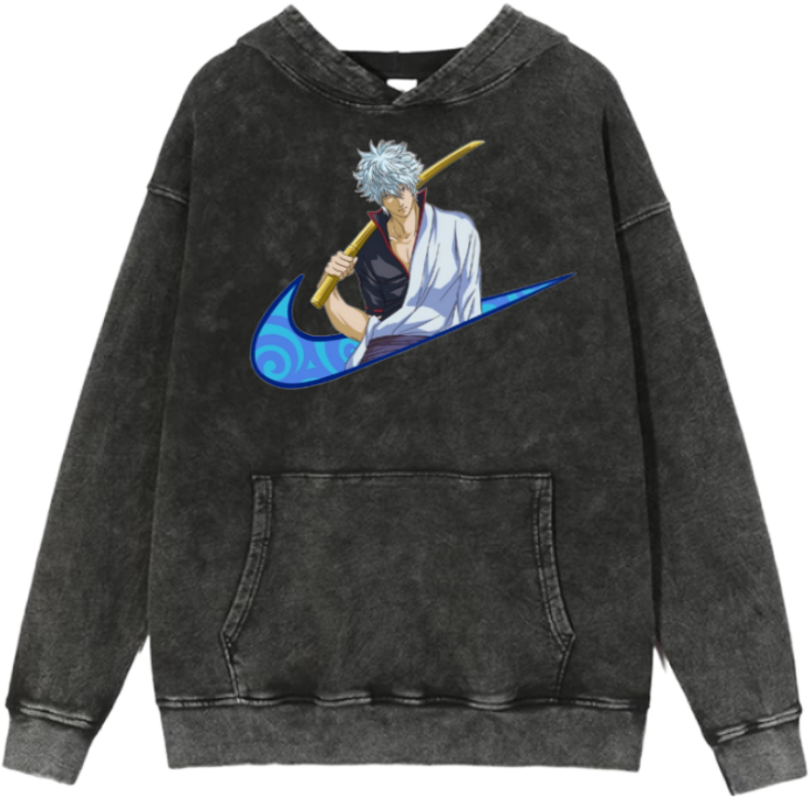 Sakata Gintoki One Size hoodie Washed 1