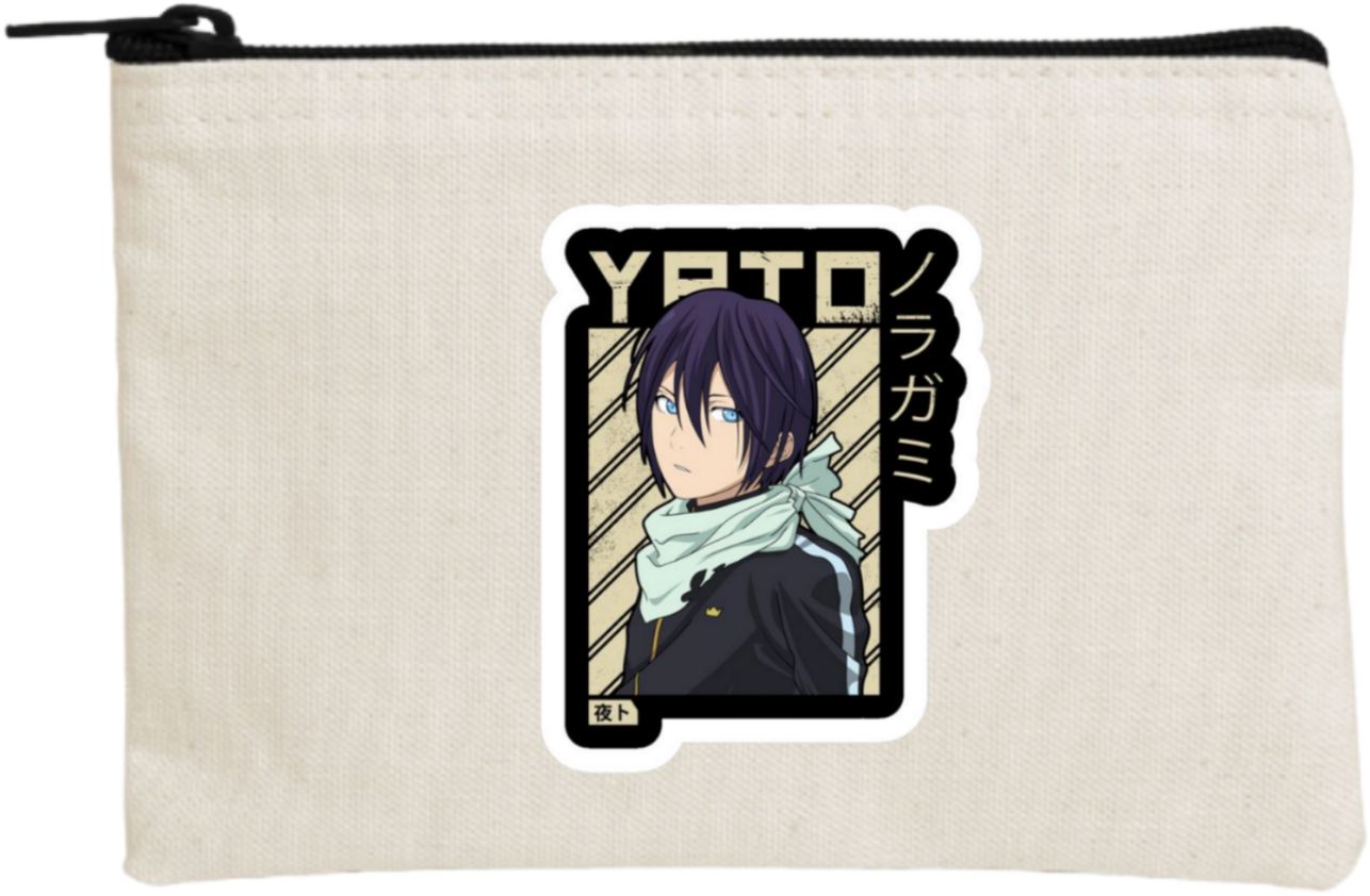 Noragami wallet pencil case Beige 4