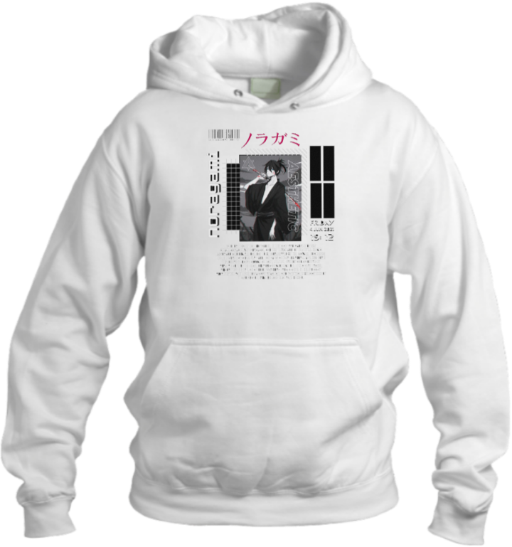 Noragami One Size hoodie White 1