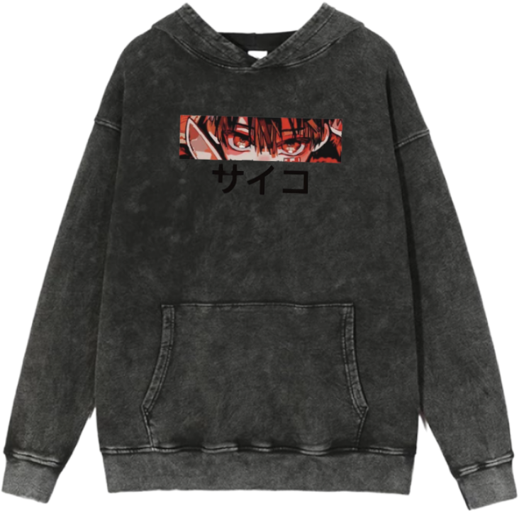 Hanako-kun One Size hoodie Washed 1