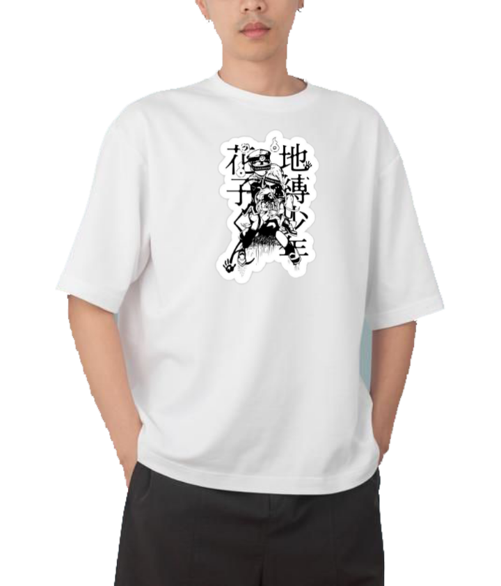 Hanako-kun t- shirt One Size White 1
