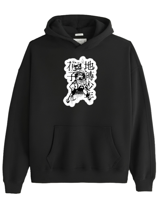 Hanako-kun One Size hoodie Black 8