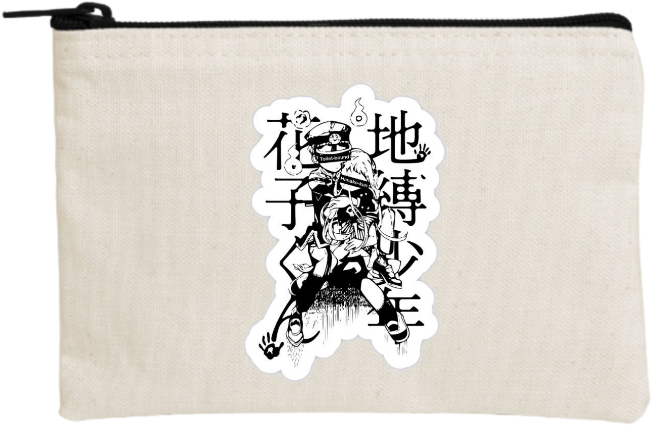 Hanako-kun wallet pencil case Beige 1