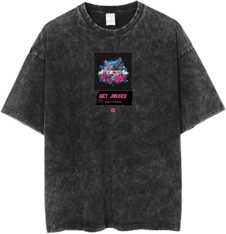 Jinx t- shirt One Size Washed 2
