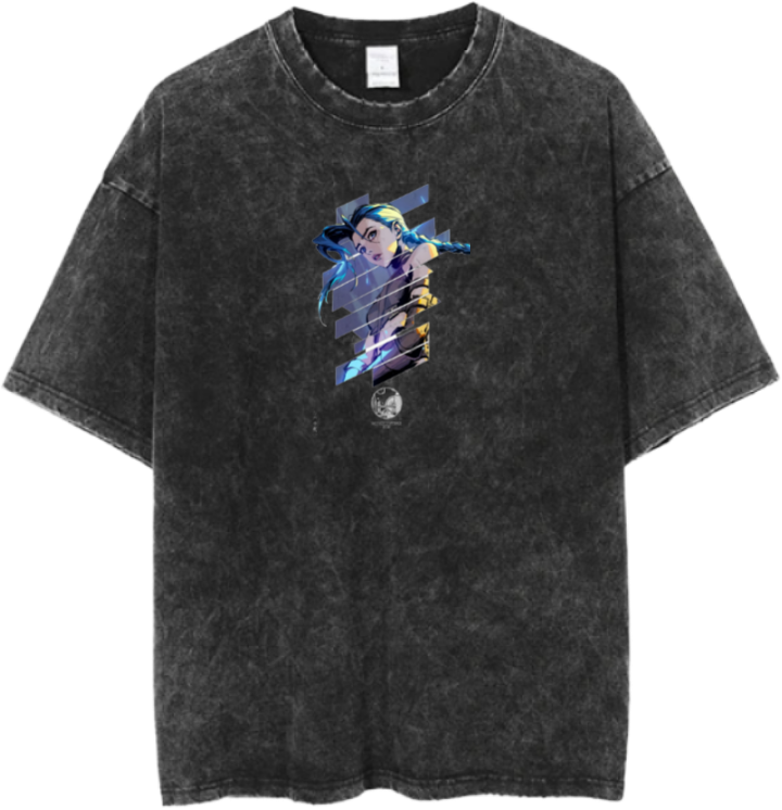Jinx t- shirt One Size Washed 3