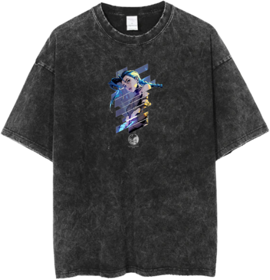 Jinx t- shirt One Size Washed 3