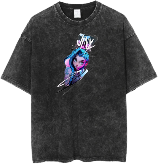 Jinx t- shirt One Size Washed 5