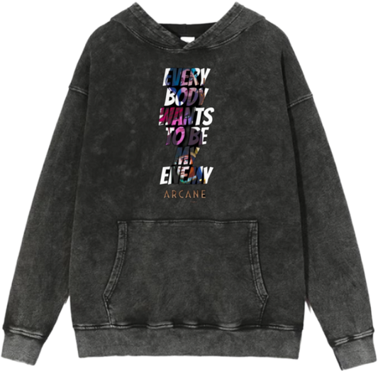 Jinx One Size hoodie Washed 1