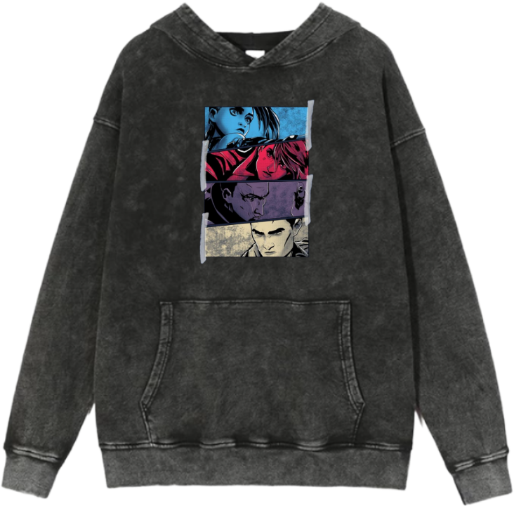 Jinx One Size hoodie Washed 4