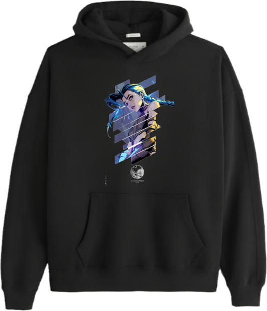 Jinx One Size hoodie Black 3