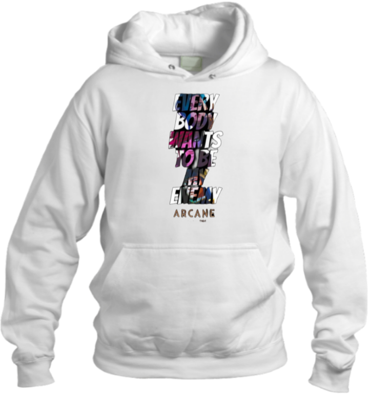 Jinx One Size hoodie White 1