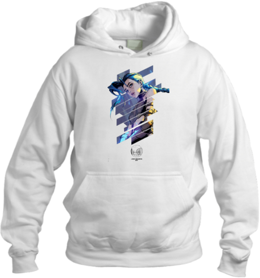 Jinx One Size hoodie White 3