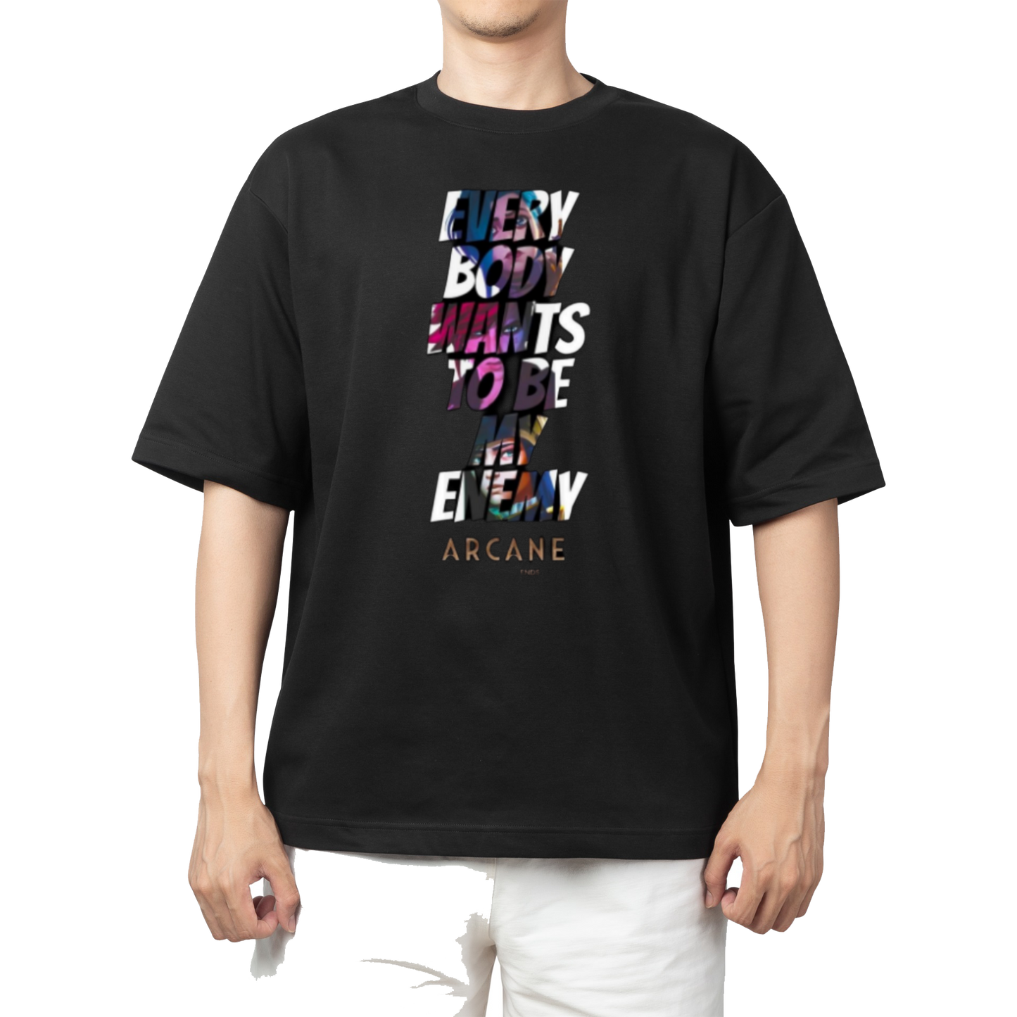 Jinx  t- shirt One Size Black 1