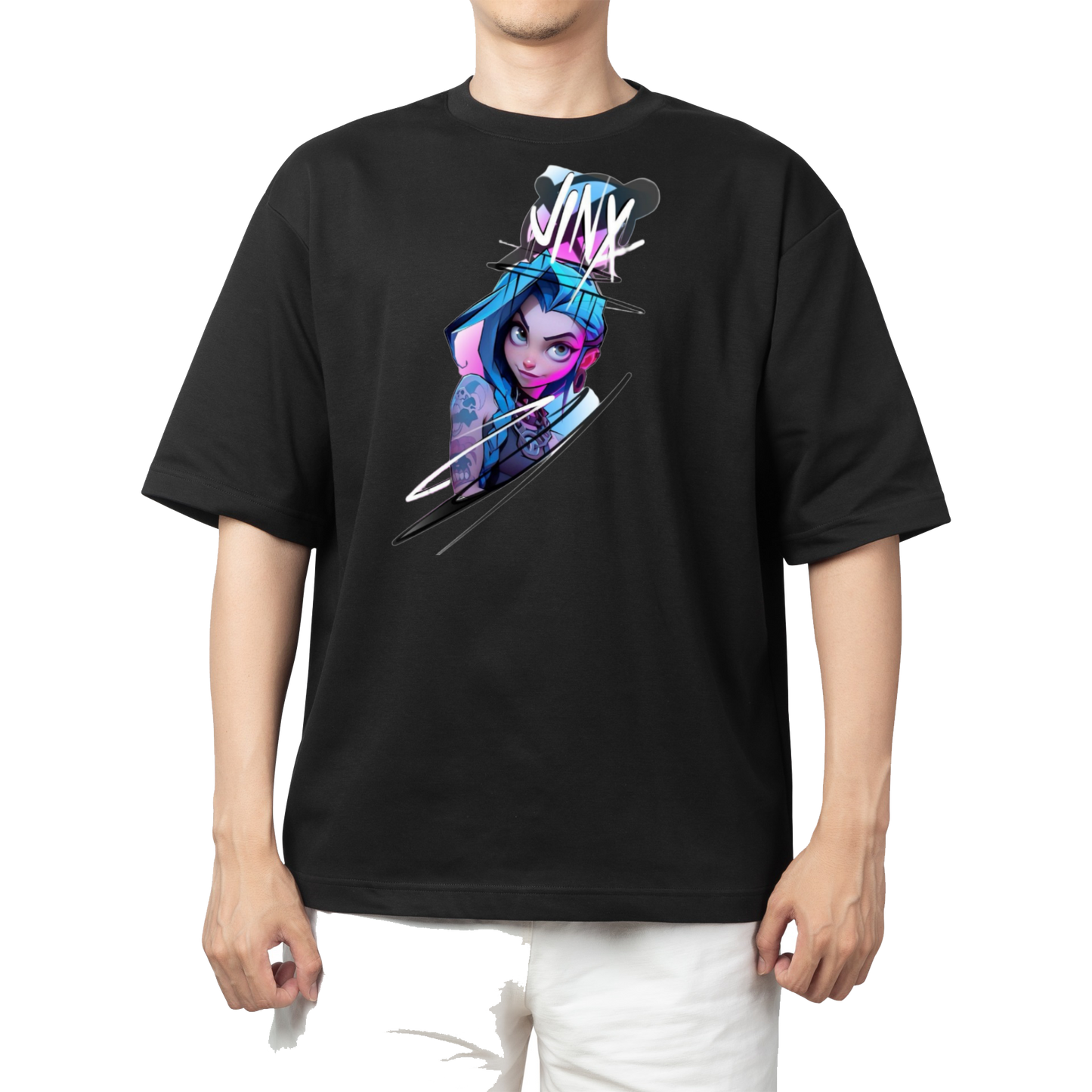 Jinx t- shirt One Size Black 5
