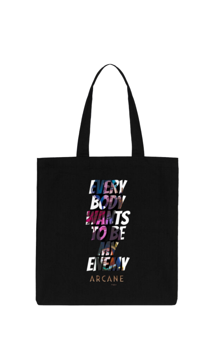 Jinx tote bag Black 1