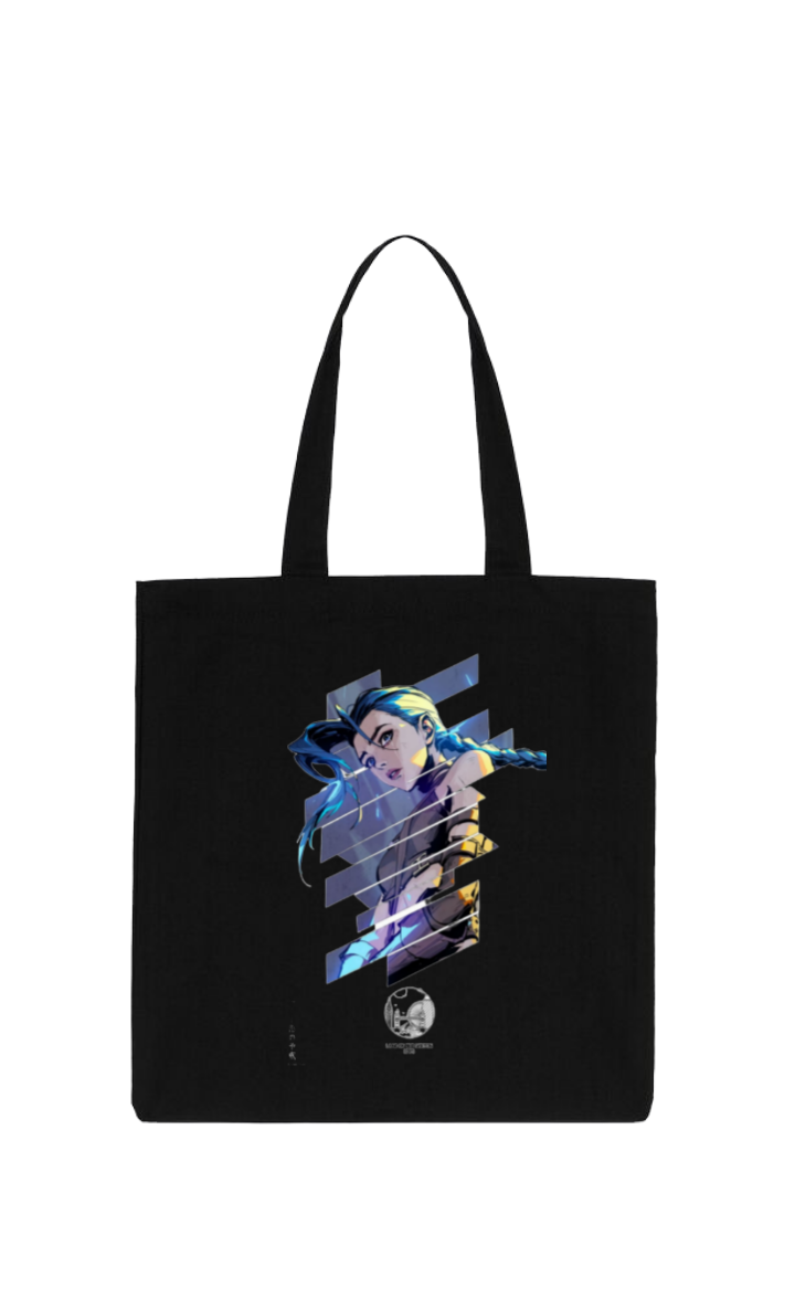 Jinx tote bag Black 3