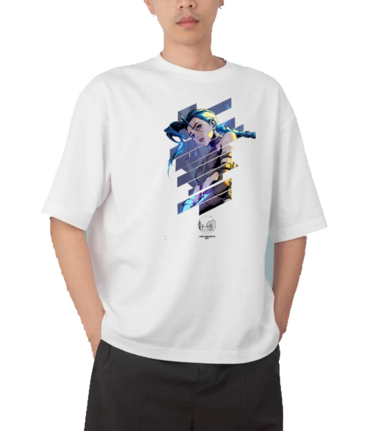 Jinx t- shirt One Size White 3