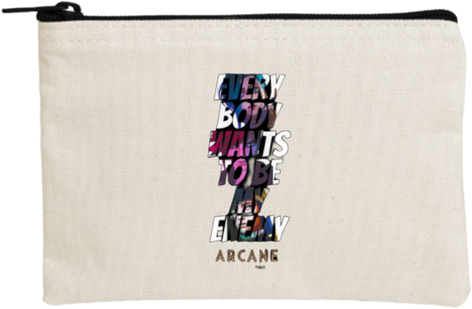 Jinx wallet pencil case Beige 1